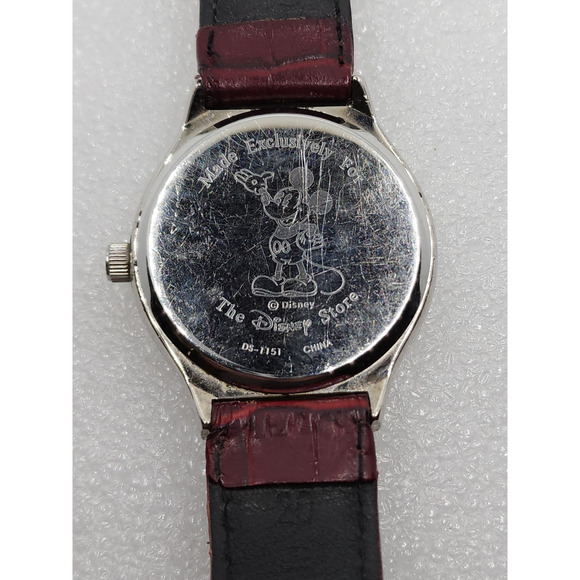 Motion Animation LCD Mickey Mouse Disney Rotating animated hidden lugs VTG watch - Picture 7 of 12